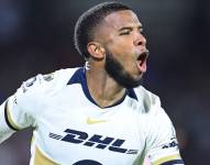 Pedro Vite anotó su primer gol con la camiseta del Pumas.