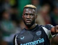Victor Boniface, jugador del Bayer Leverkusen.
