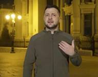 Zelenski difundió en su cuenta de Telegram un video de 10 minutos.