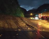 Las autoridades piden precaución a los conductores que transiten en esta arteria vial cuando esté abierta. Prefectura de Pichincha.