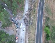 El accidente sucedió en Panamá.