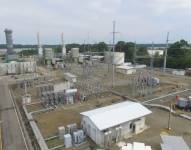 Imagen de la central Termogas Machala.
