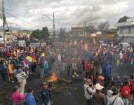 Protestas sociales en Ecuador. Foto: Archivo