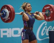 Angie Palacios, atleta ecuatoriana.