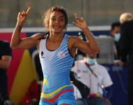 Lucía Yépez, atleta ecuatoriana.