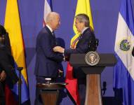 Encuentro de Guillermo Lasso con Joe Biden.