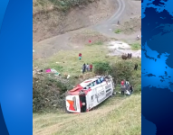 El siniestro ocurrió en el sector de Juan de Velasco.
