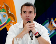 Presidente de Ecuador Daniel Noboa