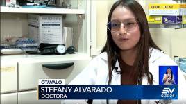 La doctora Stefany Alvarado.