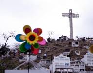 Durán, sábado 02 de noviembre del 2024. Con la visita de deudos a los cementerios, se conmemora el día de los difuntos en el país.