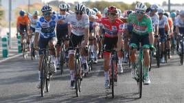 Los ganadores de la última edición de la Vuelta a España, el 11 de septiembre de 2022