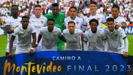 Plantilla de Liga de Quito contra Defensa y Justicia