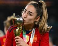 Olga Carmona, campeona mundial con España.