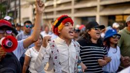 La inseguridad es el gran tema de preocupación para los peruanos, que han salido a la calle para reclamar el fin de la violencia.