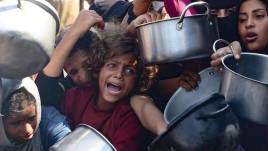 La ONU califica la hambruna como un fracaso de la humanidad, mientras el gobierno israelí dice que es una mentira descarada.