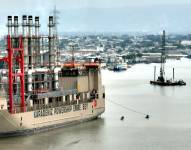 La barcaza termoeléctrica de bandera turca Emre Bey que tiene capacidad de 100 megavatios y que está operativa desde agosto de 2024