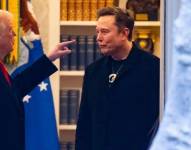 Foto de Donald Trump y Elon Musk.