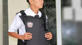 Imagen referencial de un guardia de seguridad privada.