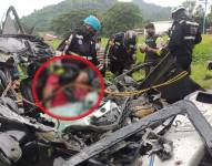 Dos policías mueren en accidente en Churute, Guayas