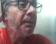 El exvicepresidente de la República, Jorge Glas, comparece desde la Cárcel del Encuentro.