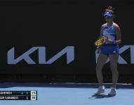 La tenista ecuatoriana Tania Andrade perdió en su debut en el Abierto de Australia Junior