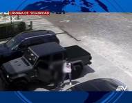 Daule, GUAYAS.- El impactante hecho quedó registrado en video.