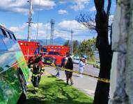 El lugar del siniestro fue cercado por las autoridades.