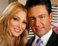 Blanca Soto y Fernando Colunga, actores mexicanos.