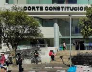 Fotografía del 27 de enero del 2025. Edificio de la Corte Constitucional ubicado en el norte de Quito