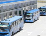 La estación multimodal del sistema de transporte en Quito.