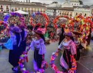 Un evento en el contexto de las Fiestas de Quito.