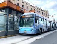 Las unidades de la Ecovía y Trolebús utilizan un carril exclusivo para transportar a miles de usuarios.