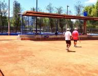 Alquilar las canchas de tenis en el parque La Carolina, norte de Quito, no tiene costo.
