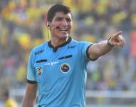 Diego Lara, árbitro agredido por hinchas del Deportivo Quito