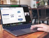 Imagen referencial de una computadora portátil.