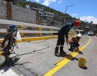 Trabajos en puentes de la ciudad garantizan la estabilidad de la estructura.