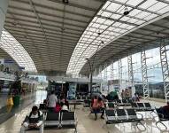 Imagen de la terminal interprovincial de Quitumbe, en el sur de Quito.