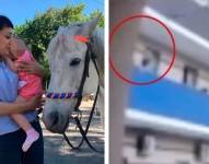 Colgó a su hija de 3 años sobre el balcón como castigo y cayó al vacío