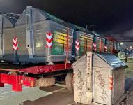 Los nuevos contenedores que se distribuyen en Quito.