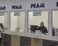 Uno de los puntos de cobro del Peaje Guayasamín.