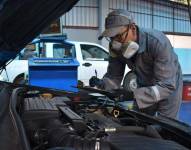 Proceso de revisión vehicular en Quito