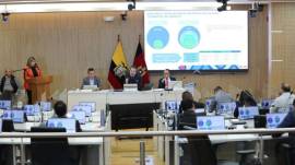 Sesión del Concejo Metropolitano de Quito.