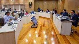 La sesión del Concejo Metropolitano del Municipio de Quito.