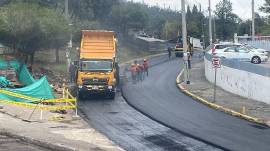 Las obras en el intercambiador de la avenida Mariana de Jesús avanzaron en un 60 %