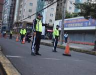 Imagen referencial de un operativo de tránsito.