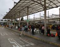 Imagen de la estación de Carcelén, en el norte de la capital.