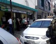 Imagen del sindicato de obreros de la Prefectura del Guayas, este 31 de octubre del 2023.