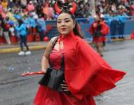 Desfile de la Confraternidad Sur, en Quito.