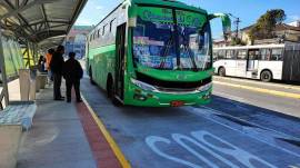 La nueva para se ubica a una cuadra de la estación El Ejido del Metro de Quito.