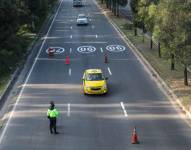 Foto referencial a controles de la agencia metropolitana de tránsito (AMT)